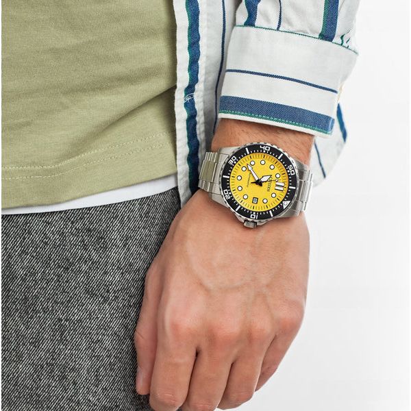 CITIZEN Mod. CLASSIC AUTOMATIC - YELLOW-3