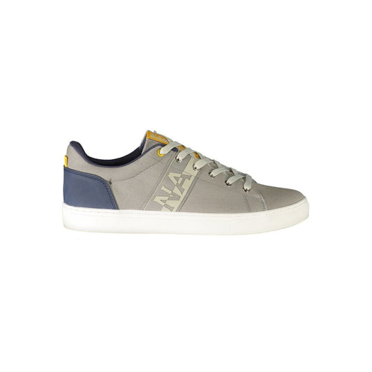 Napapijri Grigio Poliestere Men Sneaker