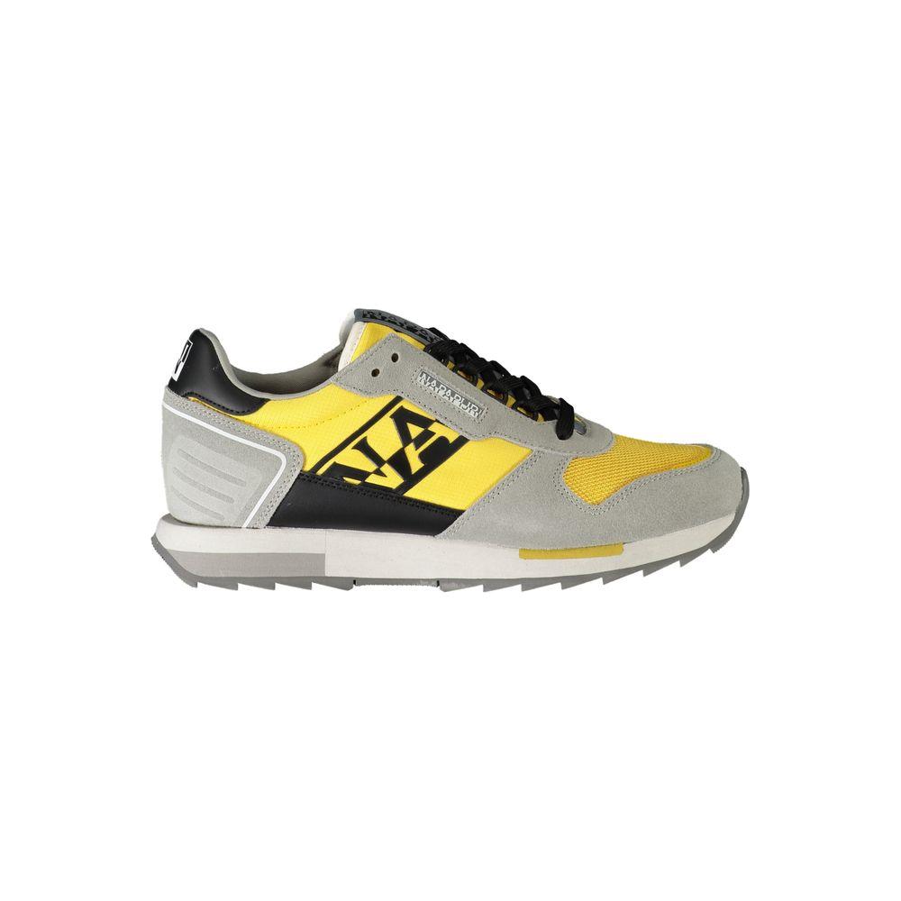 Napapijri Gray Polyester Sneaker 1728,67465543840,Athletic - Sneakers - Shoes,Clothing,EU41/US8,Gray,Men,Men - Shoes,Napapijri,New with tags,Shoes,Sneakers - Men - Shoes,Sneakers - Shoes,Sport Shoes (athletic shoes) - Sportswear - Clothing,Sportswear - Cl