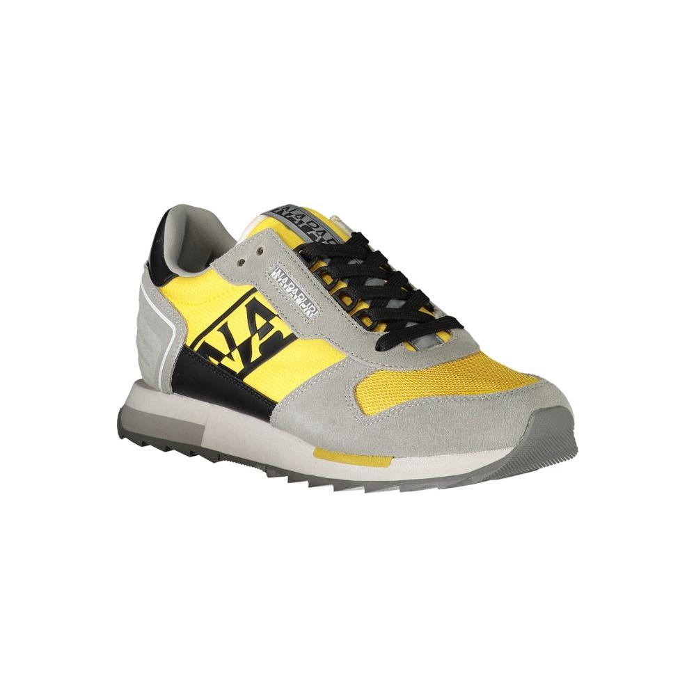 Napapijri Gray Polyester Sneaker 1728,67465543840,Athletic - Sneakers - Shoes,Clothing,EU41/US8,Gray,Men,Men - Shoes,Napapijri,New with tags,Shoes,Sneakers - Men - Shoes,Sneakers - Shoes,Sport Shoes (athletic shoes) - Sportswear - Clothing,Sportswear - Cl