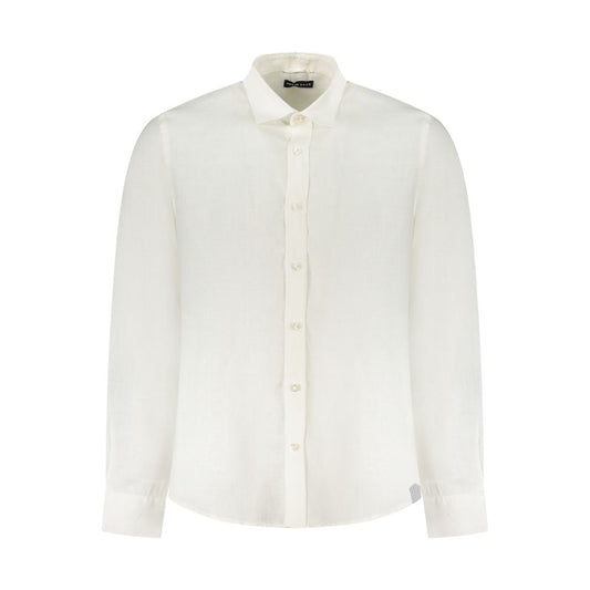 North Sails Bianco Linen Mens Shirt
