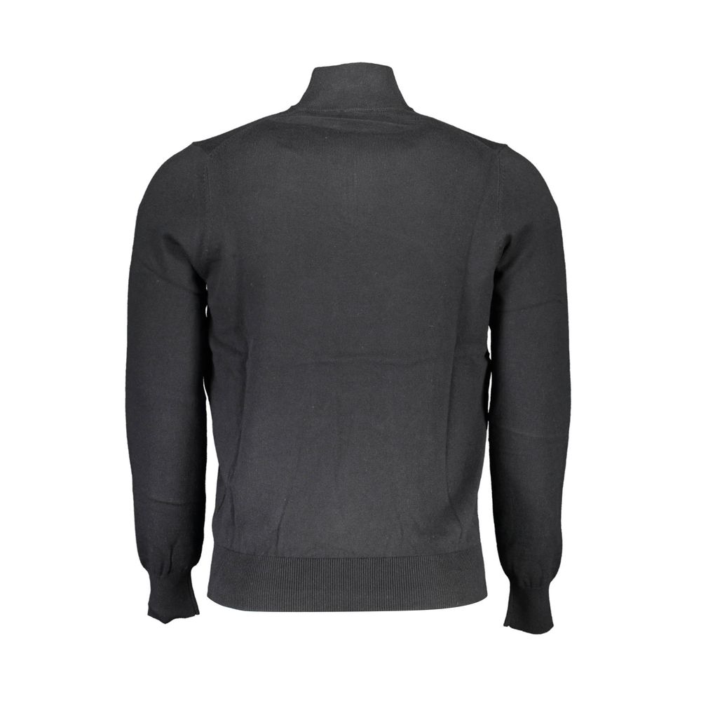 North Sails Black Cotton Men's Sweater North Sails