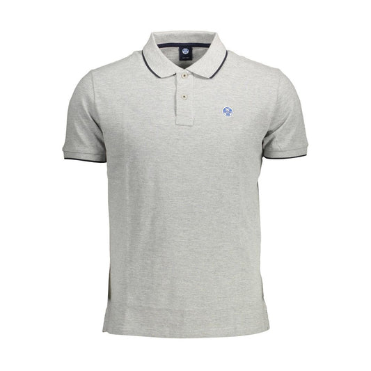 North Sails "Grigio Cotton Men Polo Shirt" North Sails