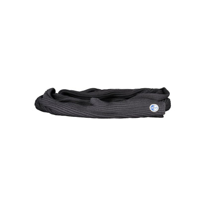 North Sails Nero Cotton Mens Scarf