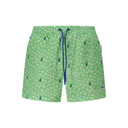 North Sails Verde Polyester Men Swim Boxer
