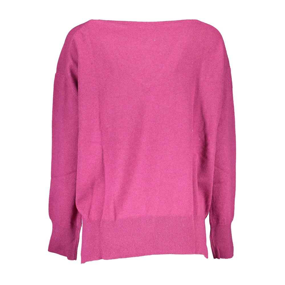 North Sails Purple Wool Cashmere Sweater North Sails