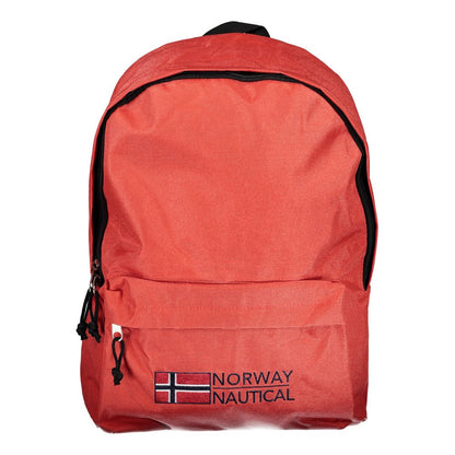 Norway 1963 Rosso Polyester Men Backpack
