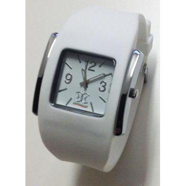 ساعة OVERCLOCKS Mod. GENT RIDER LARGE WHITE ***سعر خاص***
