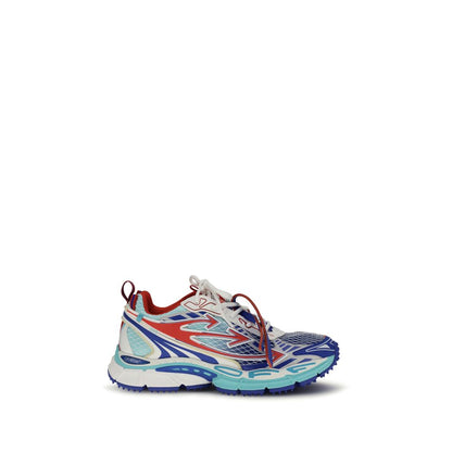 Off-White Multicolor Polyester Athletic Sneakers 1728,72470364320,Athletic - Sneakers - Shoes,EU41/US8,Men,Multicolor,New with tags,Off-White,Shoes,Sneakers - Shoes