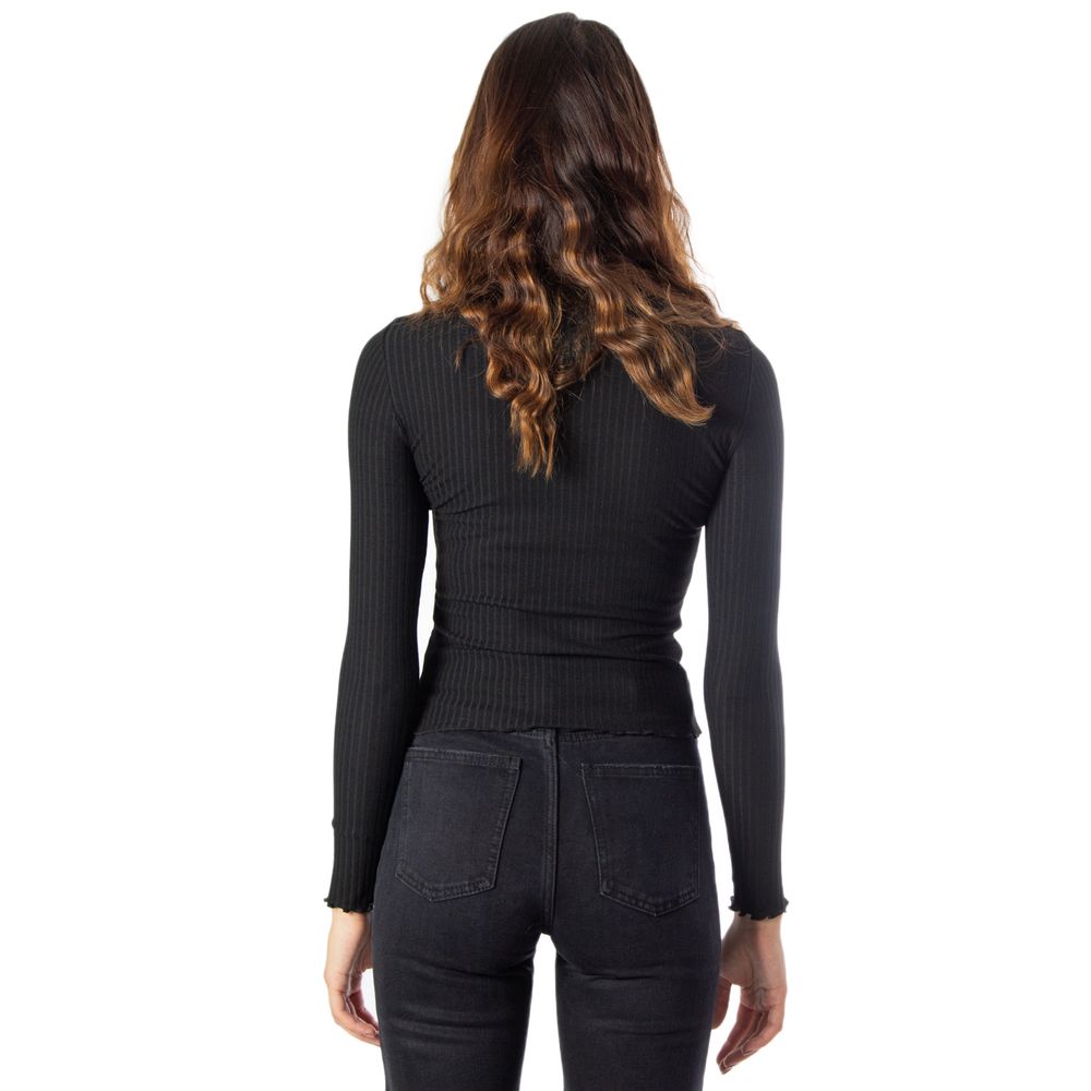 Only Black Polyester Turtleneck 1728,71956299936,Black,Clothing,IT42|M,New with tags,Only,Sweaters - Clothing,Turtlenecks - Sweaters - Clothing,Women,XL