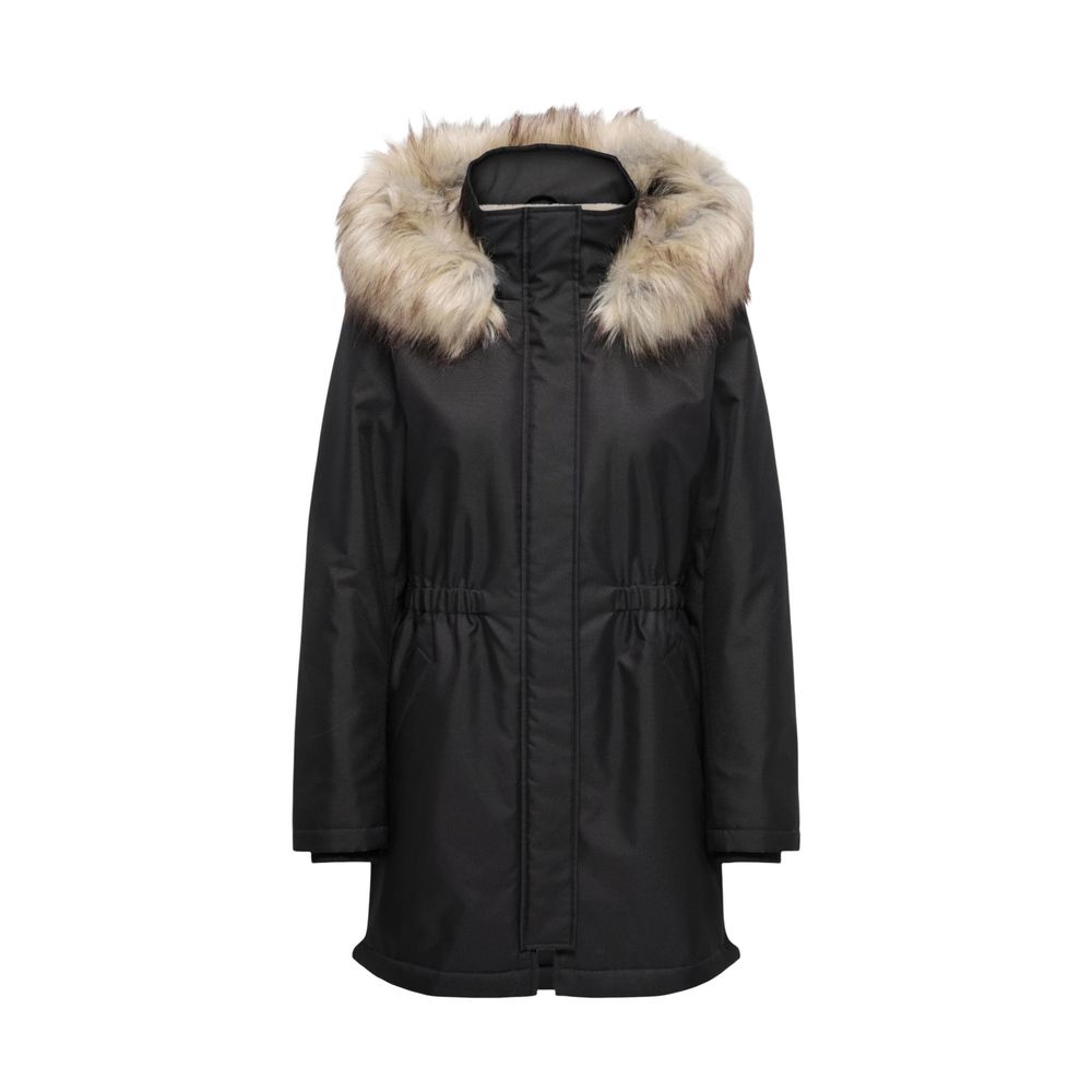Only Black Recycled Polyester Parka 1728,71956299936,Black,Clothing,IT40|S,IT42|M,IT44|L,Jackets & Coats - Clothing,New with tags,Only,Parkas - Jackets & Coats - Clothing,Women,XL