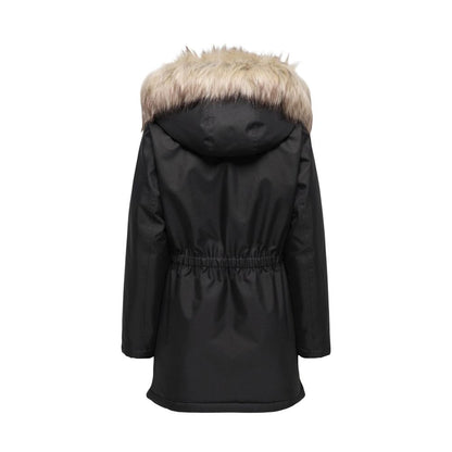 Only Black Recycled Polyester Parka 1728,71956299936,Black,Clothing,IT40|S,IT42|M,IT44|L,Jackets & Coats - Clothing,New with tags,Only,Parkas - Jackets & Coats - Clothing,Women,XL