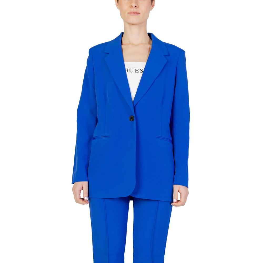 Only Blue Recycled Polyester Blazer