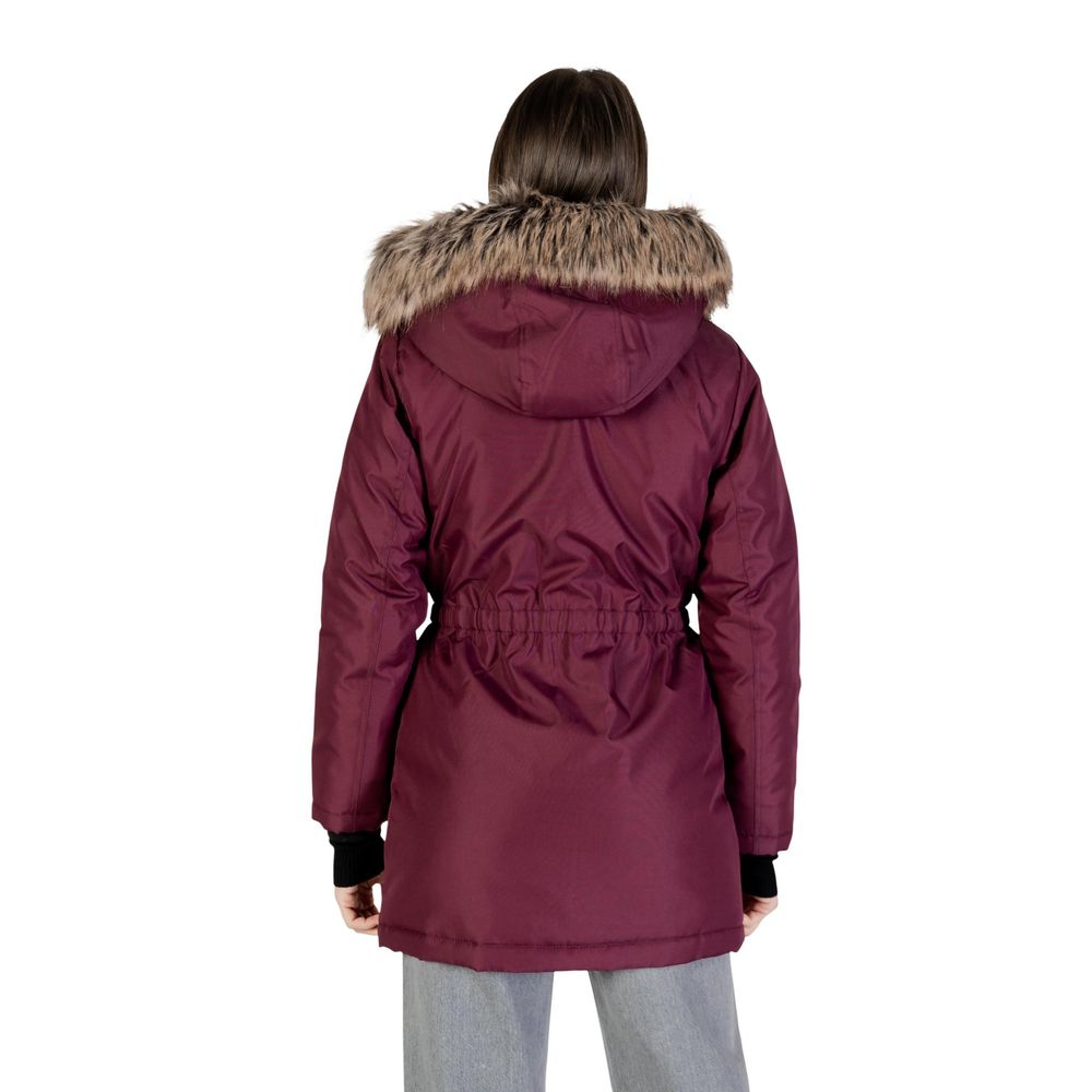Only Bordeaux Polyester Parka 1728,71956299936,Bordeaux,Clothing,IT40|S,IT44|L,Jackets & Coats - Clothing,New with tags,Only,Parkas - Jackets & Coats - Clothing,Women