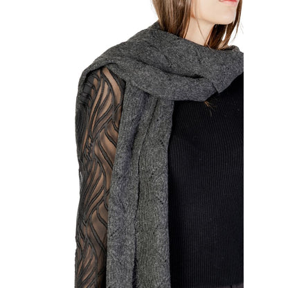 Only Gray Recycled Polyester Scarf 1728,71956299936,Accessories,Gray,New with tags,One Size,Only,Scarves - Accessories,Scarves - Scarves - Accessories,Women