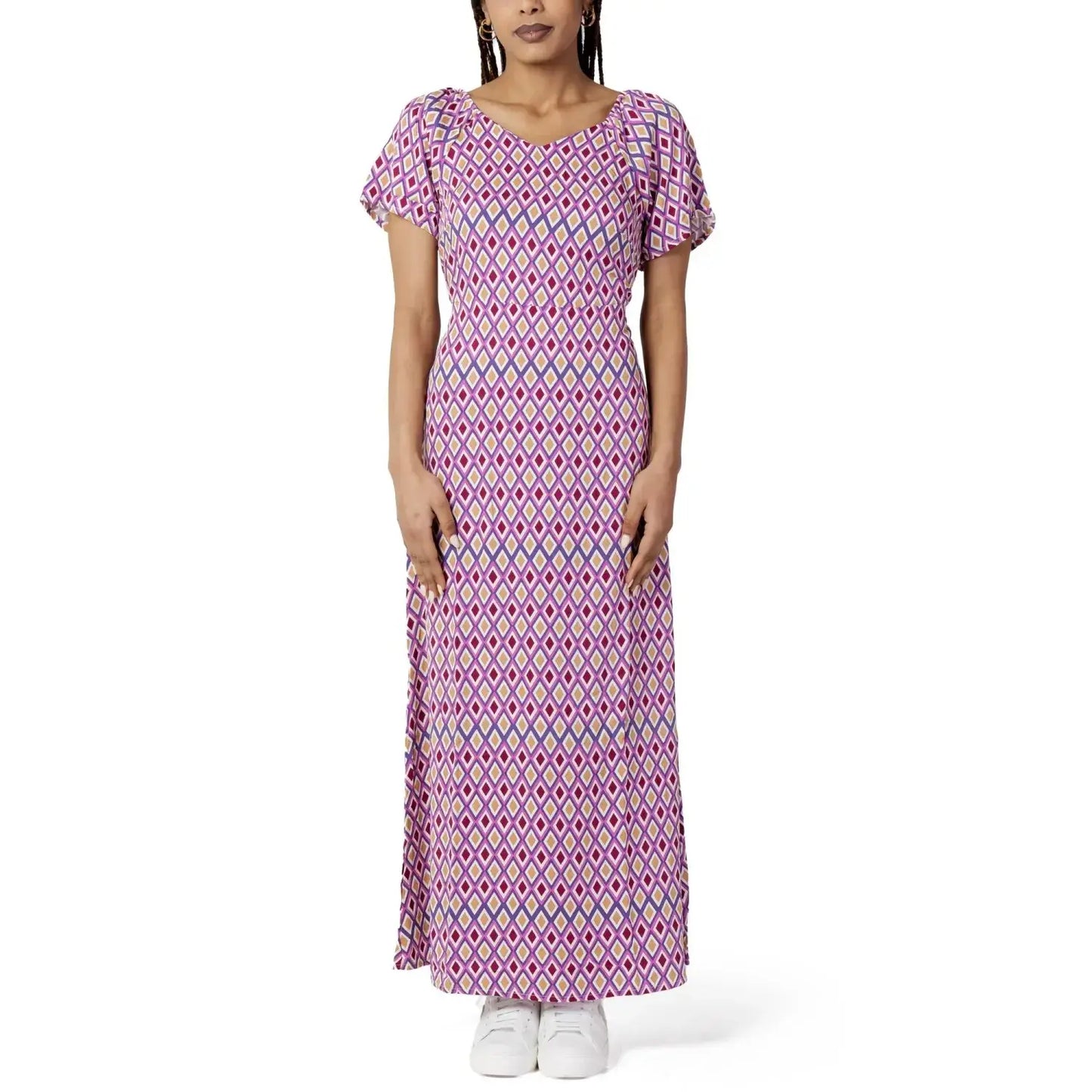Only Multicolor Viscose Casual Dress