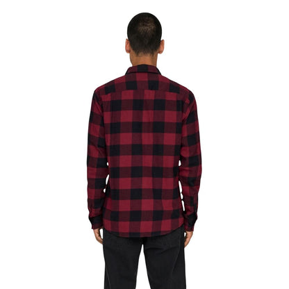 Only & Sons Multicolor Cotton Pattern Shirt 1728,71956299936,Clothing,IT42 | XS,IT52 | XL,IT54 | XXL,Men,Multicolor,New with tags,Only & Sons,Pattern - Shirts - Clothing,Shirts - Clothing,Shortsleeve - Shirts - Clothing