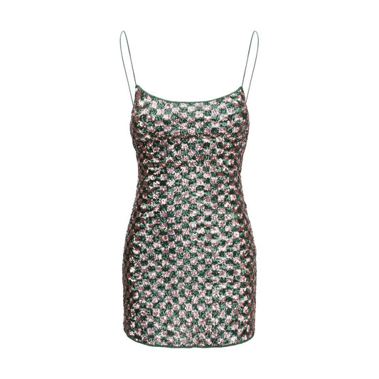 Oséree Multicolor Polyester Cocktail Dress 1728,72470364320,Clothing,Cocktail - Dresses - Clothing,Dresses - Clothing,L,M,Multicolor,New with tags,Oséree,Pattern - Dresses - Clothing,Short - Dresses - Clothing,Sleeveless - Dresses - Clothing,Women