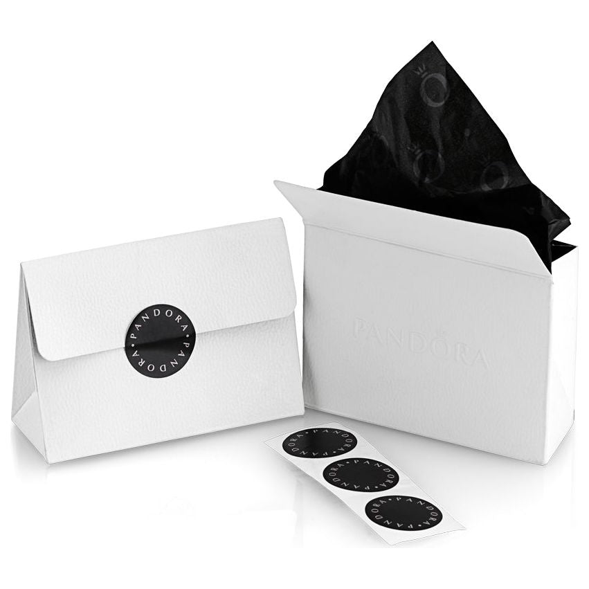 خاتم PANDORA JEWELS Mod. BLACK ENAMEL - مقاس 52