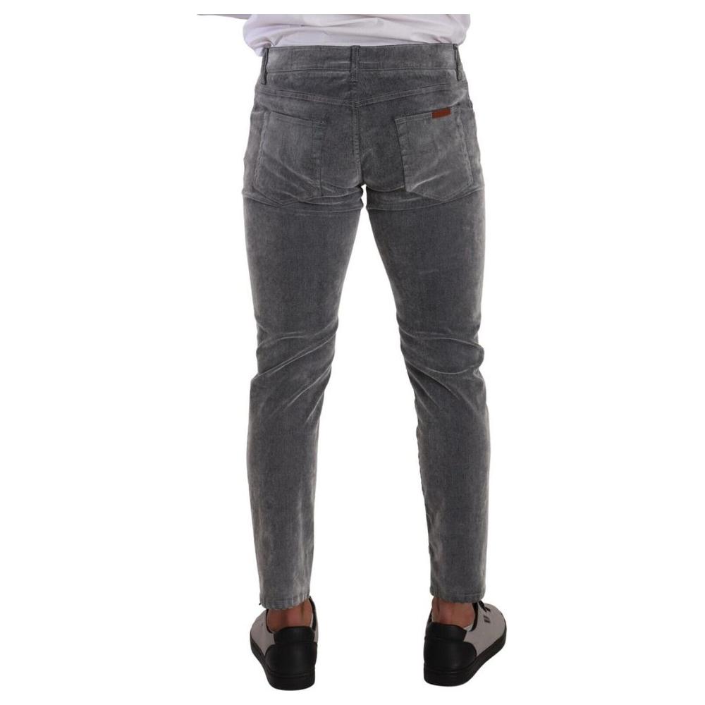 Dolce & Gabbana Gray  Jeans & Pant gray-jeans-pant-1