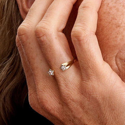 PANDORA JEWELRY Mod. SHOOTING STAR OPEN RING
