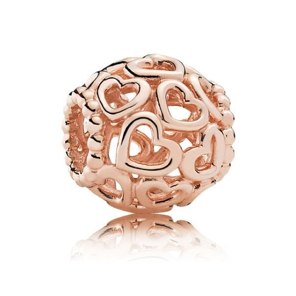 PANDORA Mod. HEARTS ALL OVER CHARM