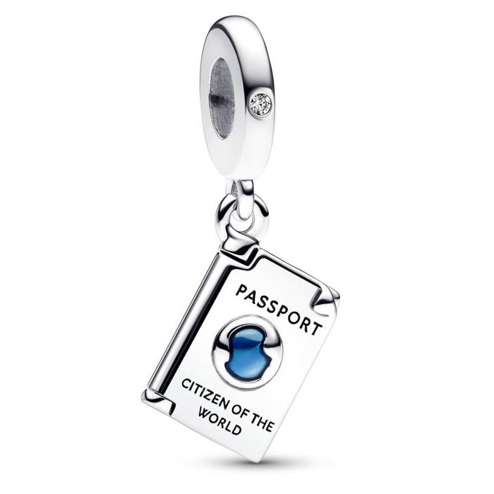 PANDORA Mod. OPENABLE PASSPORT DANGLE CHARM