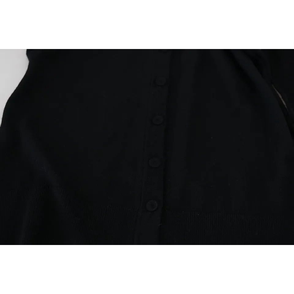 Black Long Sleeve Blouse Sweater