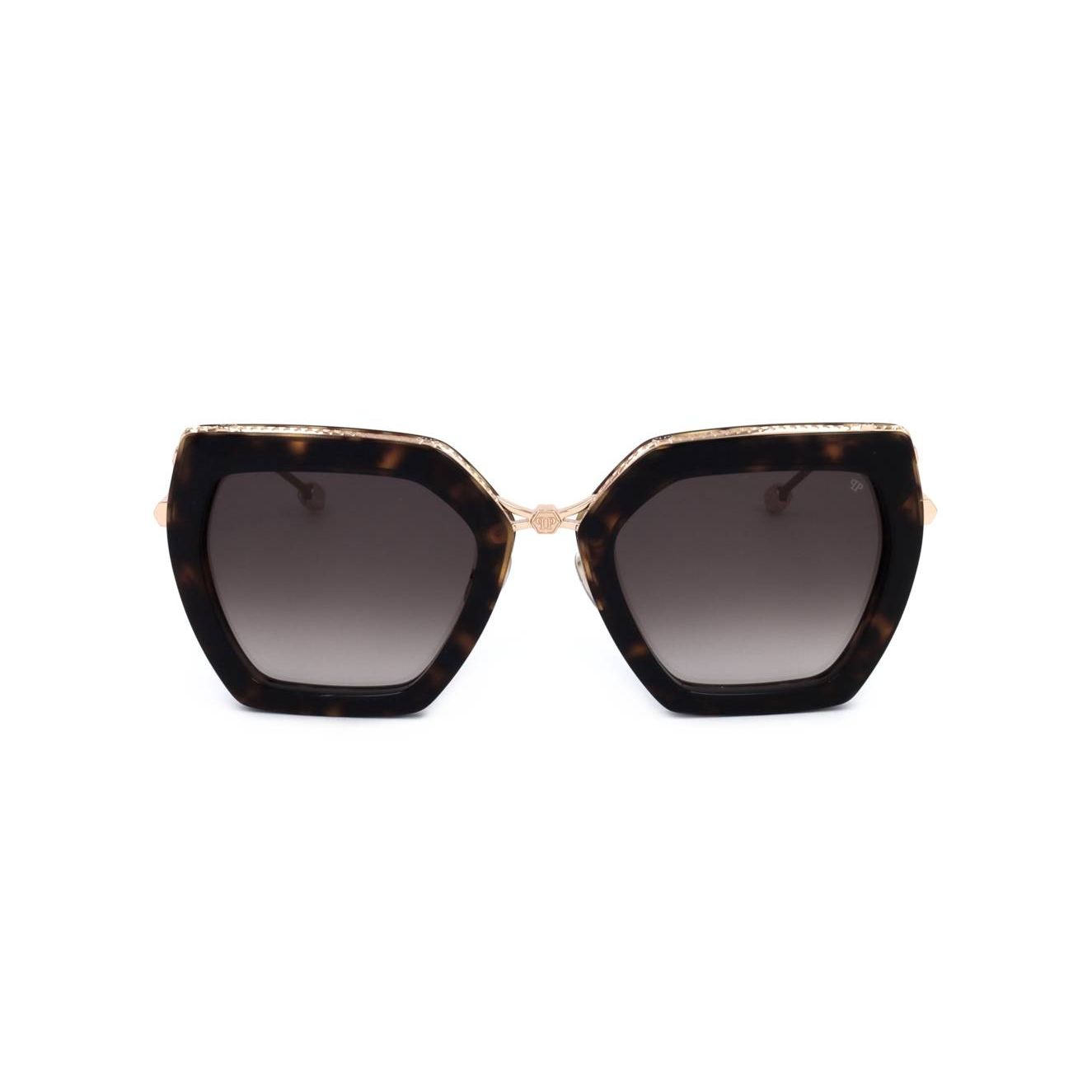 PHILIPP PLEIN SUNGLASSES Mod. SPP097S SHINY SHINY HAVANA