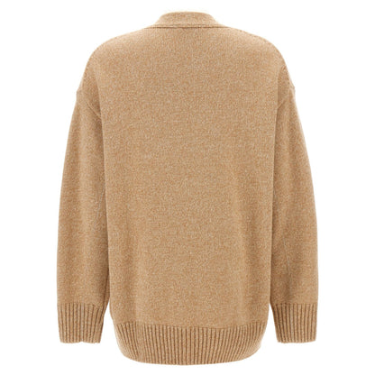 Paco Rabanne Beige Wool Cardigan