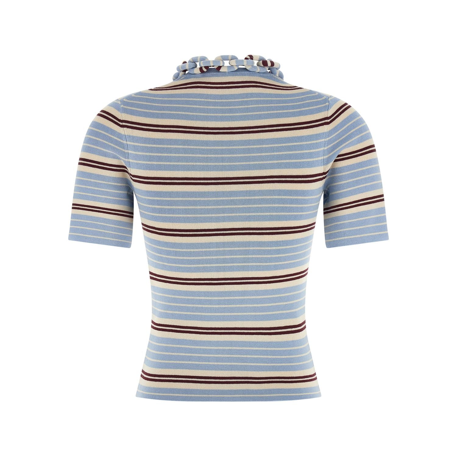 Paco Rabanne Blue Textile T-Shirt