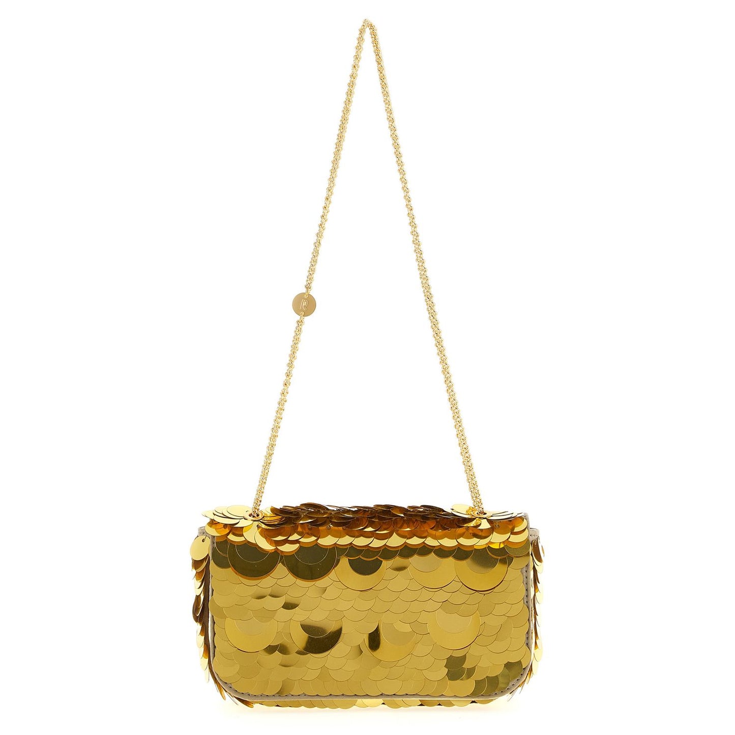 Paco Rabanne Gold Polyester Shoulder Bag