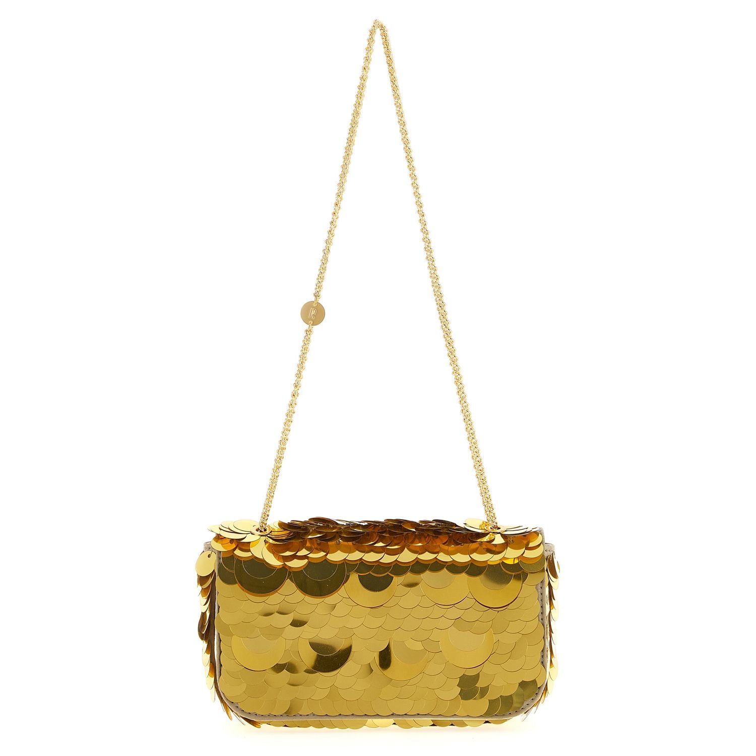 Paco Rabanne Gold Polyester Shoulder Bag