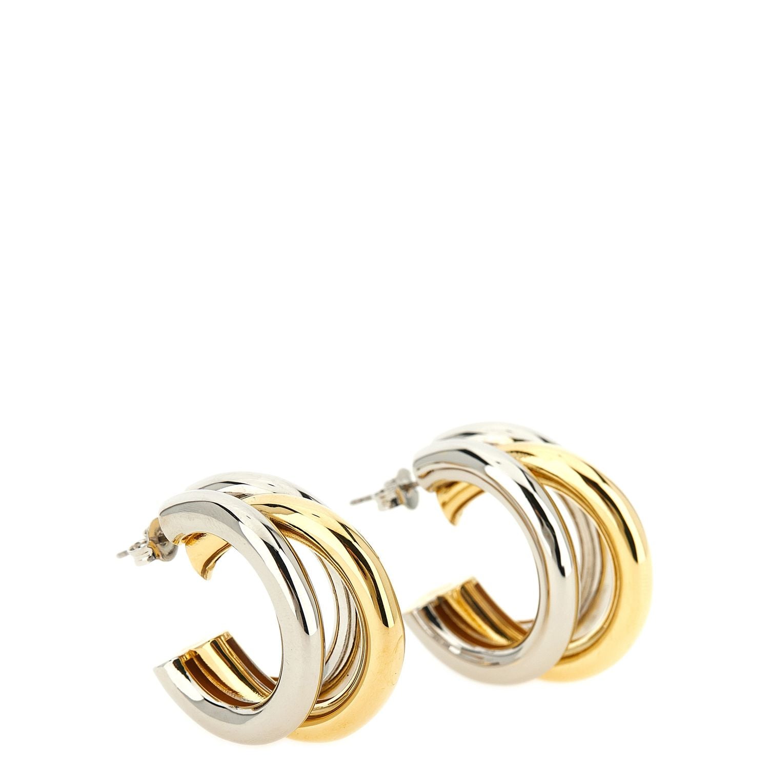Paco Rabanne Multicolor Brass Earrings