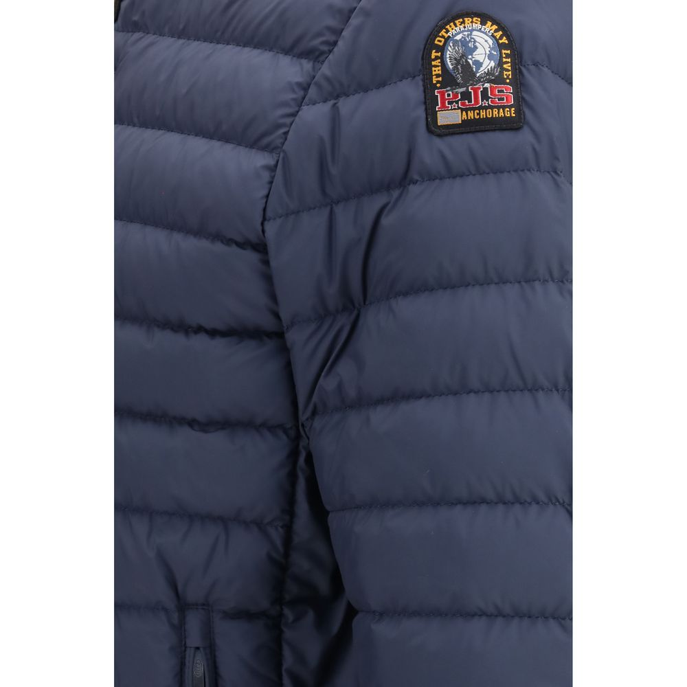 Parajumpers Blue Fabric Shell Jacket 1728,72470364320,Blue,Clothing,Jackets & Coats - Clothing,L,M,Men,New with tags,Parajumpers,Shell Jackets - Jackets & Coats - Clothing,XL,XXL
