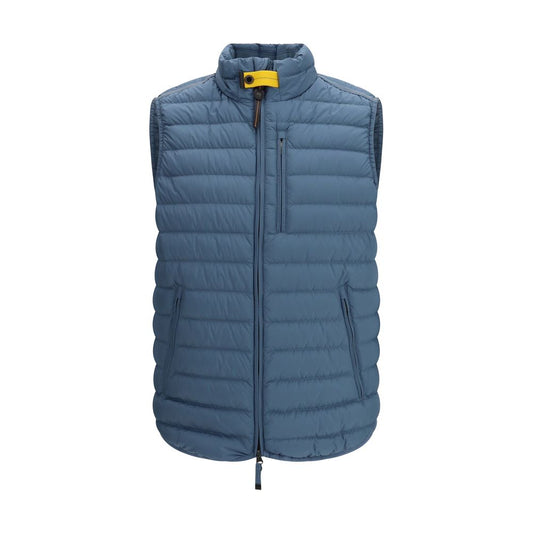 Parajumpers Blue Polyester Sleveless Jacket 1728,72470364320,Blue,Clothing,Jackets & Coats - Clothing,L,M,Men,New with tags,Parajumpers,Sleveless Jacket - Jackets & Coats - Clothing,XXL