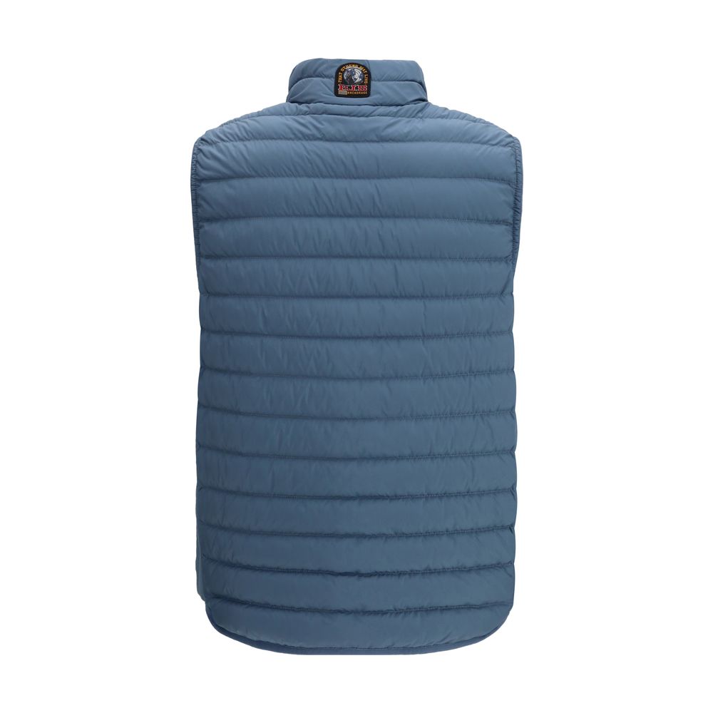 Parajumpers Blue Polyester Sleveless Jacket 1728,72470364320,Blue,Clothing,Jackets & Coats - Clothing,L,M,Men,New with tags,Parajumpers,Sleveless Jacket - Jackets & Coats - Clothing
