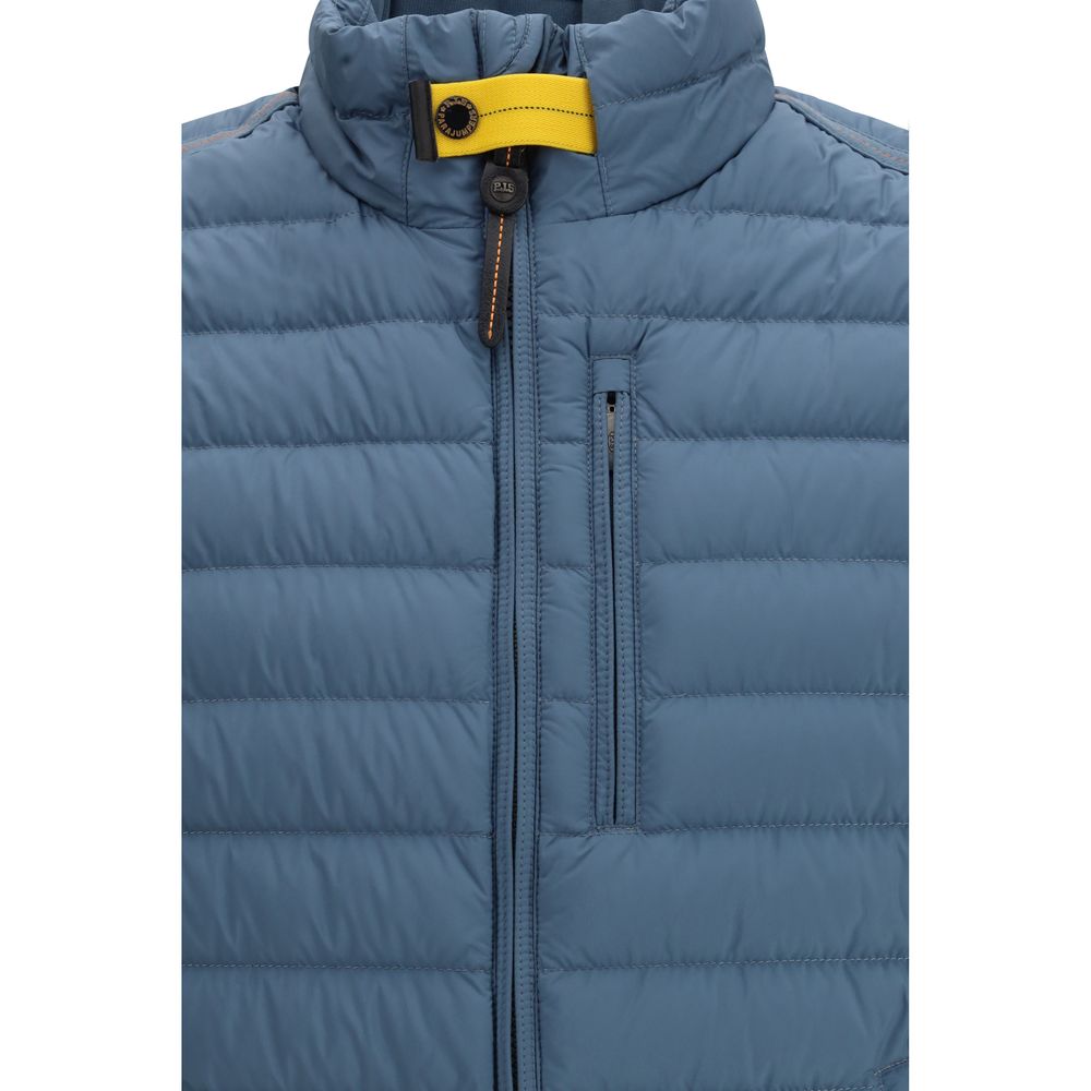 Parajumpers Blue Polyester Sleveless Jacket 1728,72470364320,Blue,Clothing,Jackets & Coats - Clothing,L,M,Men,New with tags,Parajumpers,Sleveless Jacket - Jackets & Coats - Clothing