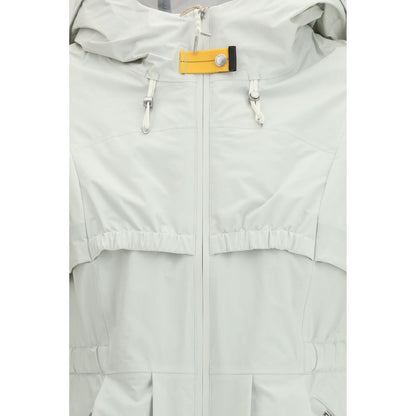 Parajumpers White Polyamide Shell Jacket 1728,72470364320,Clothing,Jackets & Coats - Clothing,M,New with tags,Parajumpers,S,Shell Jackets - Jackets & Coats - Clothing,White,Women,XS
