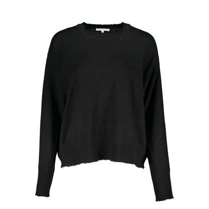 Patrizia Pepe Black Fabric Sweatshirt Patrizia Pepe