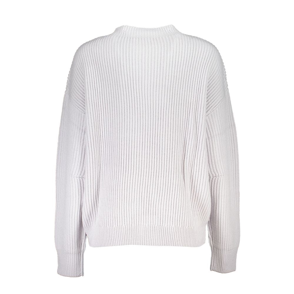Patrizia Pepe Gray Fabric Sweatshirt Patrizia Pepe