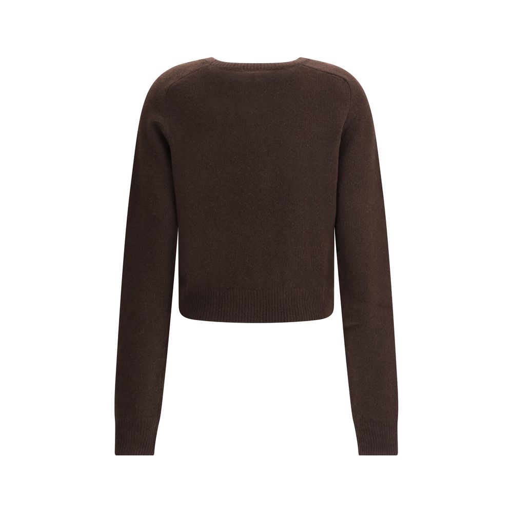 Petar Petrov Brown Fleece Wool Cashmere Sweater Petar Petrov