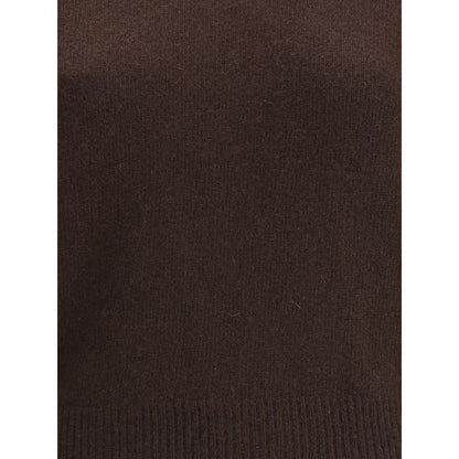 Petar Petrov Brown Fleece Wool Cashmere Sweater Petar Petrov