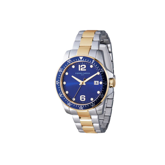 Pierre Cardin Multicolor Stainless Steel Dress Watch 1728,67434610848,Accessories,Dress Watches - Watches - Accessories,Men,Multicolor,New with tags,Pierre Cardin,Watches - Accessories