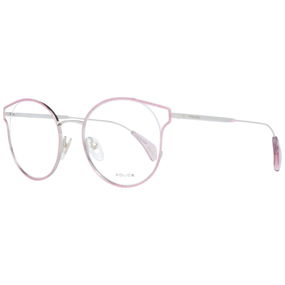 Police Pink Metal & Plastic Glasses (Frames)