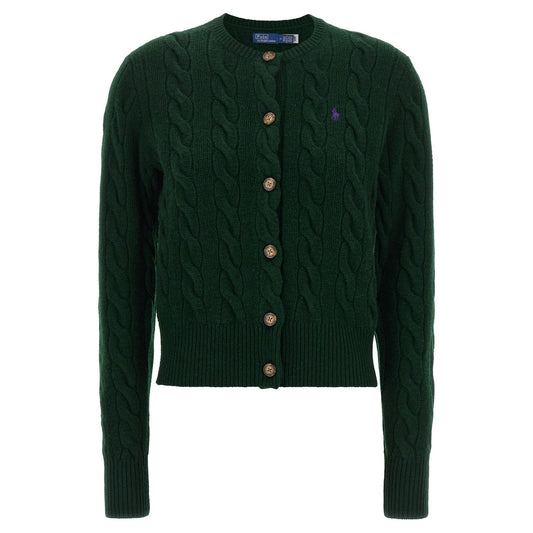 Polo Ralph Lauren Bicolor Wool Cardigan