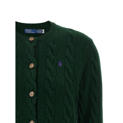 Polo Ralph Lauren Bicolor Wool Cardigan