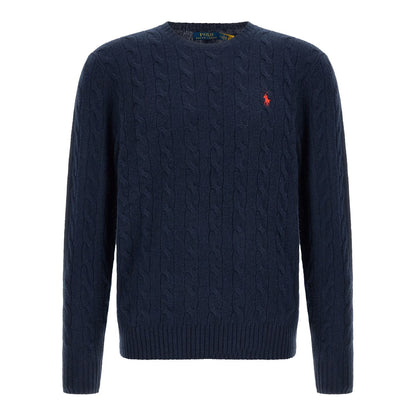 Polo Ralph Lauren Blue Wool Cardigan