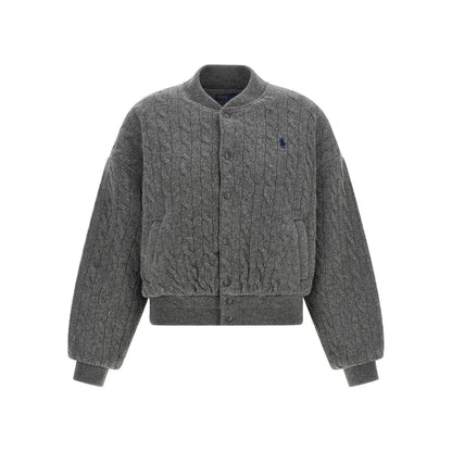 Polo Ralph Lauren Gray Wool Bomber