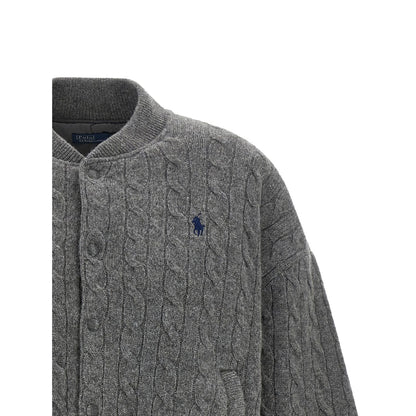 Polo Ralph Lauren Gray Wool Bomber